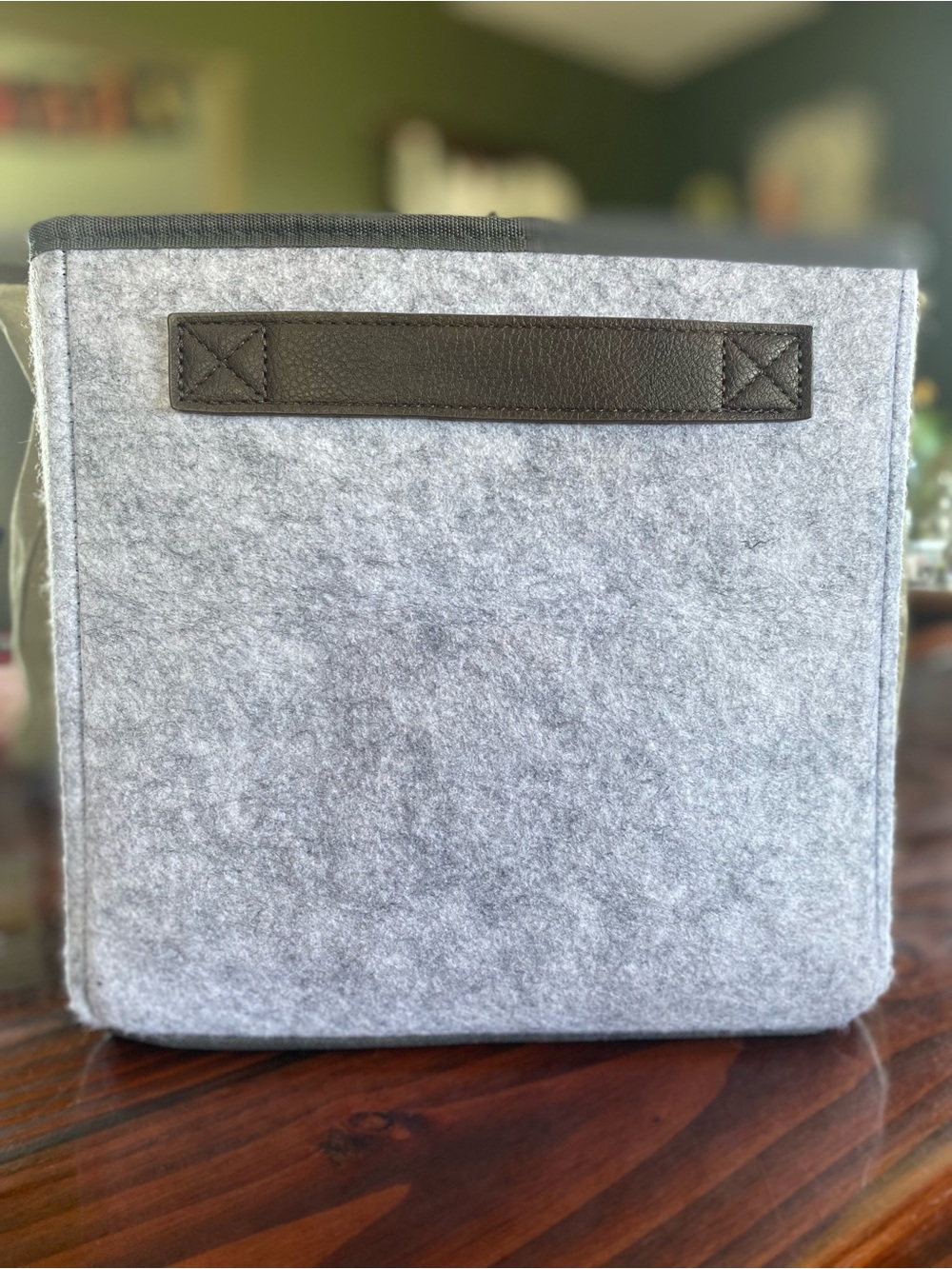 #2 Thirty-One “Your Way” Felt Cube -Grey